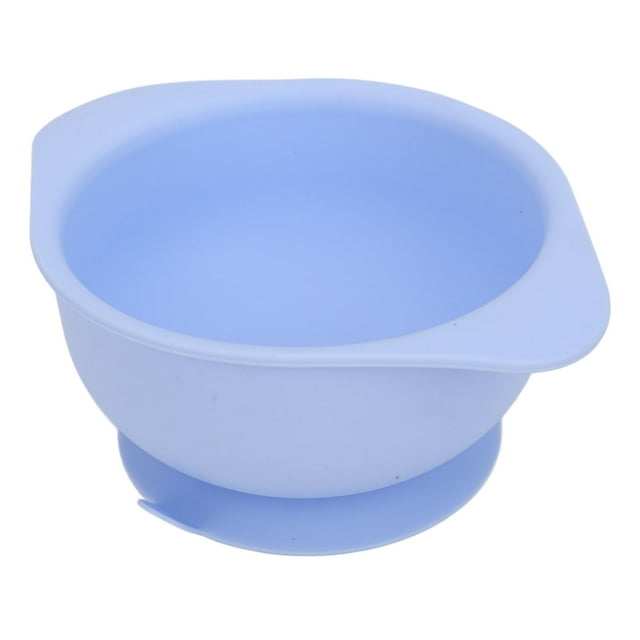 Baby Bowls with Suction, Silicone Feeding Food Grade Soft Safe Anti Turning Bowl for Children Elderly, Training Essentials Tool