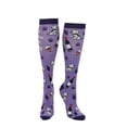 thumbnail image 2 of Unisex I Just Want to Drink Wine and Pet My Dog Compression Socks for Women and Men, 2 of 7