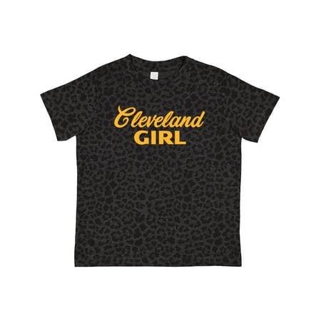 

Inktastic Cleveland Girl Gold Gift Toddler Boy or Toddler Girl T-Shirt