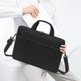 thumbnail image 3 of Water-Resistant Laptop Messenger Bag - Sleek Shoulder Tote for 15-Inch Laptops or Tablets, Padded Compartment and Adjustable Strap, 3 of 6