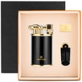 thumbnail image 5 of Cigar Lighter Firestone Suit Windproof Direct Punch Metal Lighter Gift Box Cl-112, 5 of 5