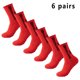 thumbnail image 3 of 6 pares de calcetines de fútbol, calcetines deportivos con agarre, calcetines de baloncesto antideslizantes, calcetines de fútbol de algodón antideslizantes de goma con puntos, 3 of 5