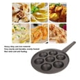 thumbnail image 4 of Sartén para parrilla Takoyaki ANGGREK Hierro Fundido 7 agujeros, 4 of 8