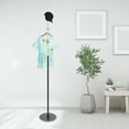 thumbnail image 3 of 5.84ft Coat Rack Stand, Freestanding Coat Rack with 5 Hooks Gold, 3 of 14