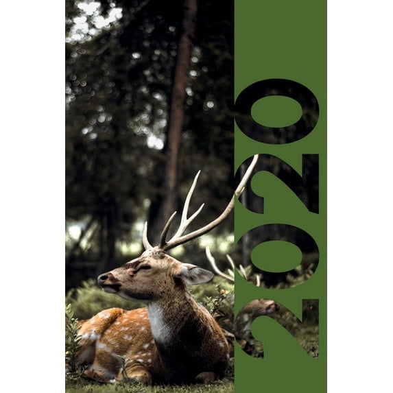 2020: Stocking stuffers for deer hunters Elegant Planner Calendar Organizer Daily Weekly Monthly Student Diary for researchi