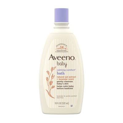 Buy Aveeno Baby Calming Comfort Bath Wash Lavender Vanilla 18 Fl Oz Online In Taiwan 13269670