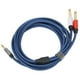 thumbnail image 4 of 3.5 mm Un cable mono de 6.35 mm, de Sonido de Alta Fidelidad Azul Marino Duradera 3.5 mm A Cable de Audio de 6.35 mm para TV para audio para audio para tv, 4 of 7