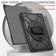 thumbnail image 5 of Funda para Microsoft Surface Pro 7 Plus/Pro 7/Pro 6/Pro 5/Pro 4 con Soporte Giratorio y Correa de Mano Ajustable, Cubierta Protectora Híbrida de PC+TPU de Alta Resistencia, 5 of 8