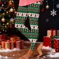 thumbnail image 4 of Roncen Roncen Women's Christmas Printed Yoga Leggings - Stretchy High-Waisted Casual Pants for Holiday & Workout, 4 of 7