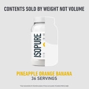 Isopure, Infusions 100% Whey Protein Isolate, 20 g Protein Powder, Pineapple Orange Banana, 1.98 lb, 36 Servings