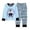 Multicolour, variant on WAYUTE Girls Pajamas Fall 2 Piece Home Outfit for Kids Long Sleeve Cartoon Print Top and Jogger Pants Comfort Soft Lined Pjs Pajama Set Casual Indoor,Multicolour,Size 6 Y-7 Y