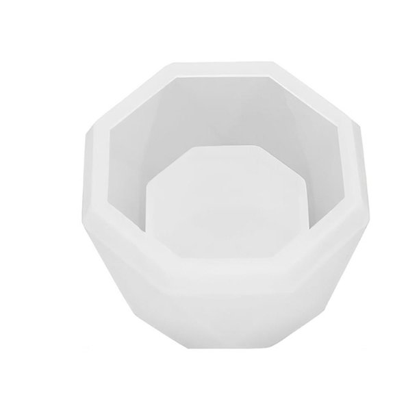 Vela De Yeso Para Aromaterapia Diy, Molde Epoxi De Jabón Hecho A Mano, Maceta De Flores Suculentas De Silicona Vogacara HA024686-03