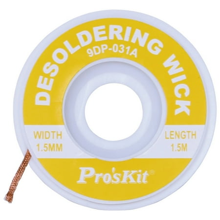 

Wire Desoldering Bga Wick Copper 1.5MM*1.5M #PRO SKIT 9DP-031A