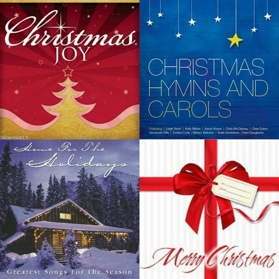 Various Artists Christmas Joy, Hymns & Carols, More Bundle Pack 4CD