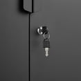thumbnail image 6 of 72"H Metal Storage Cabinet with Adjustable Shelves & 2 Doors, Heavy-Duty File Cabinet Garage Storage Cabinet with Lock for Garage,Classroom,Office,Black, 6 of 8