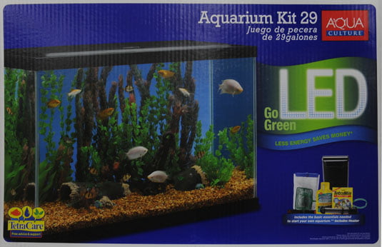 Aqua Culture Aquarium Starter Kit 29 Gallon