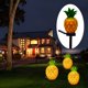 thumbnail image 2 of Paquete de 3 luces de estaca solares para decoración de jardín, luces impermeables de piña para exteriores, decoración de pasarela de césped y patio, 2 of 5