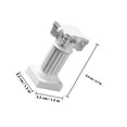 thumbnail image 2 of FUTUREORYY 2Ud Decorativo En Resina Con Estatua Columna Romana Para Ambientes Y Fotografías, 2 of 8