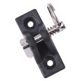thumbnail image 1 of BESTYASH Accessoires de Bateau Support de Baldaquin en Acier Inoxydable Noir 1Pcs, 1 of 6