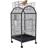 Miumaeov 360° Full Hollow Design Iron Bird Cage, Special Large Oversized Large Home Bird Cage for Tiger Skin Parrot Pachyderm Lovebird Budgie