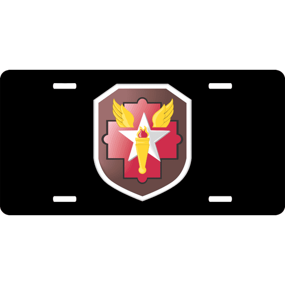Joint Military Command License Plate