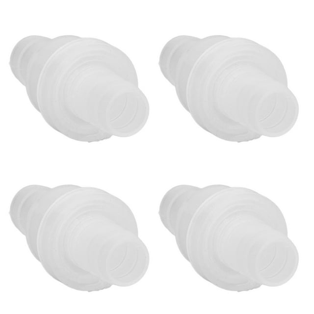 Aquarium Check Valve Air Check Valve One Way Check Valve 12PCS Aquarium Check Valve Resistance Oil Resistant One Way Air Valve PP Check Valve For Fish Tank Chemical Industry 10mm