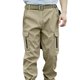 thumbnail image 4 of Pantalones de trabajo de longitud completa para hombre, de moda, sólidos, con múltiples bolsillos, multifuncionales, para hombre, 4 of 4