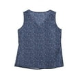 thumbnail image 4 of Womens Summer Loose Sleeveless Vest T Shirt Blouse Boho Lace Tops Plus Size, 4 of 7