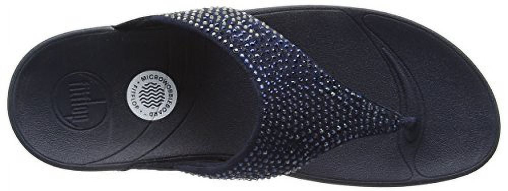 FitFlop Women's Flare Flip Flop,Super Navy,7 M US - Walmart.com