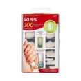 thumbnail image 1 of Uñas Kiss 100 Acrílicas Lisas Cubierta Completa Activas Largas Cuadradas, 1 of 5