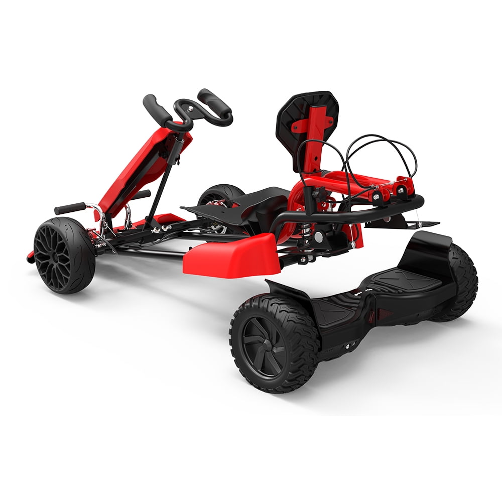 HyperGoGo Scooter Attachment, Go Kart Conversion Kit for Hoverboards, Self Balancing Scooter, Safe for Kids Adults, Compatible with All Hoverboards except Xiaomi, Hoverboard Not Included