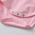 thumbnail image 4 of Newborn Infant Baby Girl Clothes Long Sleeve Romper Pants Headband headband Outfits Sets ( 3-6 Months, Pink), 4 of 6
