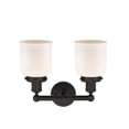 thumbnail image 2 of 616-2W-OB-G51 Innovations Lighting Bell - 2 Light Bath Vanity In Industrial Style-10 Inches Tall and 15.5 Inches Wide-Oil Rubbed Bronze Finish-Matte, 2 of 2