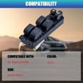 thumbnail image 2 of Power Window Switch Fits For Toyota Corolla, Electric Window Control Switch Automotive Accessories,OE: 84820-0K061-Black, 2 of 6