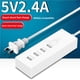 thumbnail image 3 of Seitruly Estación de carga ABS de 4 puertos, USB múltiple conveniente para teléfonos inteligentes, banco de energía, tableta, computadora Teléfono y Comunicación No.1, 3 of 6
