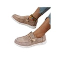 thumbnail image 3 of Woobling Ballerines pour Femmes à Enfiler Chaussures Décontractées Bout Rond Mocassins Souples Travail Brun 8, 3 of 8