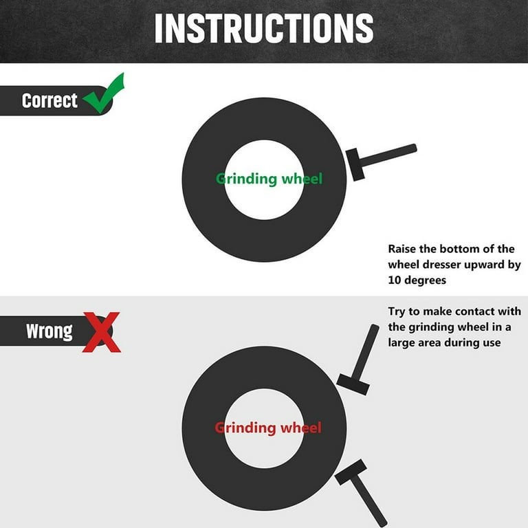 3Pieces Grinding Wheel Dresser Diamond Stone Dresser Bench Grinder