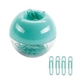 thumbnail image 1 of Acrylic Magnetic Paper Clip Holder With Colorful Bookmarks For Office School Supplies, 1 of 7