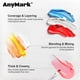 thumbnail image 4 of Set de pintura acrílica AnyMark, 24 colores, botellas de 60 ml, 10 pinceles, 4 of 7