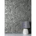 thumbnail image 2 of Fine Decor Suave Charcoal Marble Wallpaper, 2 of 4