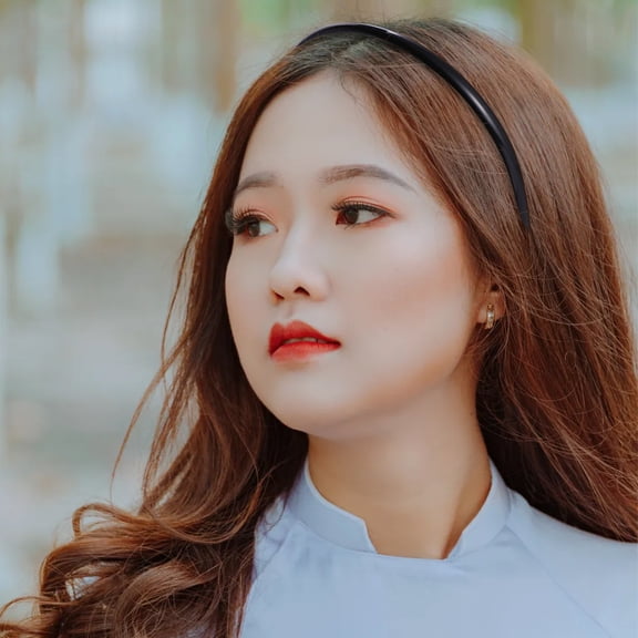 HOOWIFFY Black Non- Hard Plastic Headbands for Everyday Wear, 6 Pieces Comfortable Hair Accessories