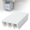 thumbnail image 1 of Plastic Lid Organizer Rack Multipurpose Kitchen Cabinet Storage Holder For Pan Lids Dish Saving Easy Access, 1 of 6
