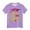Light Purple, variant on Kids 2025 Preschool Graduation Tee Top Short Sleeve Crew Neck T-Shirt