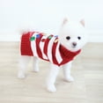 thumbnail image 4 of Christmas Pet Sweater Dog Sweaters Cold Weather Outfit for Small Medium Dogs and Cats, 4 of 9