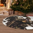 thumbnail image 6 of Rateoe Skeleton Dance with Mushrooms Print Christmas Tree Skirt 48" for Xmas Holiday New Year Party Circle Tree Mat Ornaments Decoration, 6 of 7