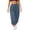 *Navy, variant on VBVC Women's Drawstring Elastic Waist Cargo Joggers , Casual Stretchy Athletic Pants For Women, Ladies' Loose Fit Tapered Trousers with Pockets, Army Green , S-2XL