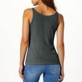 thumbnail image 5 of Posijego Tank Tops for Women Ribbed Knit Camisole Summer Casual Sleeveless Slim Basic Cami Layering Undershirts, 5 of 6