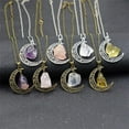 thumbnail image 3 of PVCS Cercle Alliage Collier Mode Conque Papier Carte Collier Tout-Match, 3 of 7