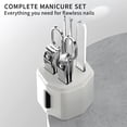 thumbnail image 2 of Stainless Steel 6-piece Manicure Set, Nail Clippers, Nail Scissors, Nail File, Ear Scoop, Nail Art Equipment Nail Tools For Nail Beauty and Personal Care, 2 of 5