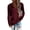 Wine, variant on Vedolay Womens Casual Tops Womens Tops Turtleneck Long Sleeve Side Split Lightweight Sweaters, S